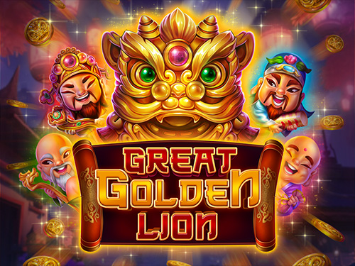 great golden lion